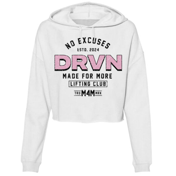 DRVN - WOMEN'S CROP HOODIE Thumbnail